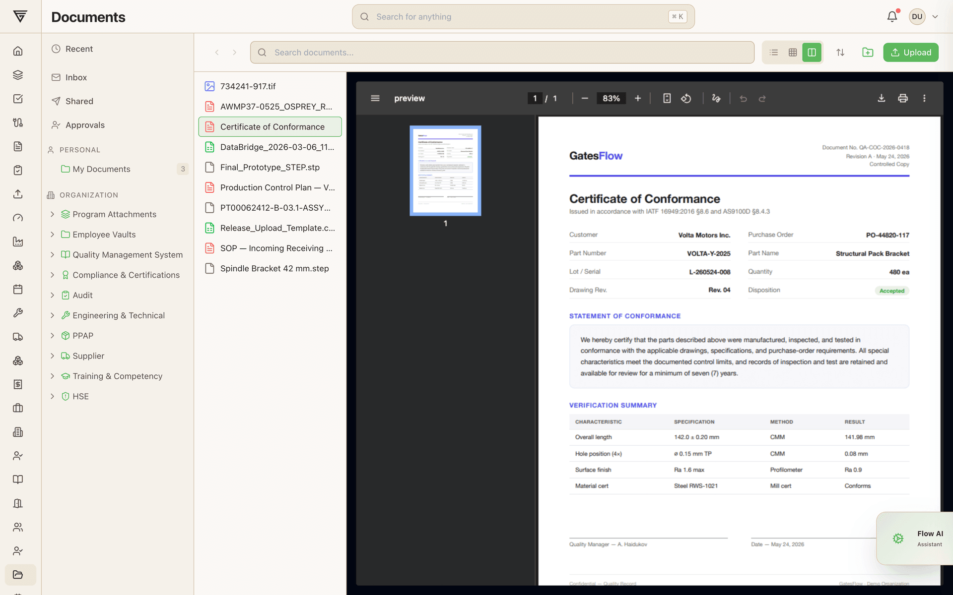 Document Control