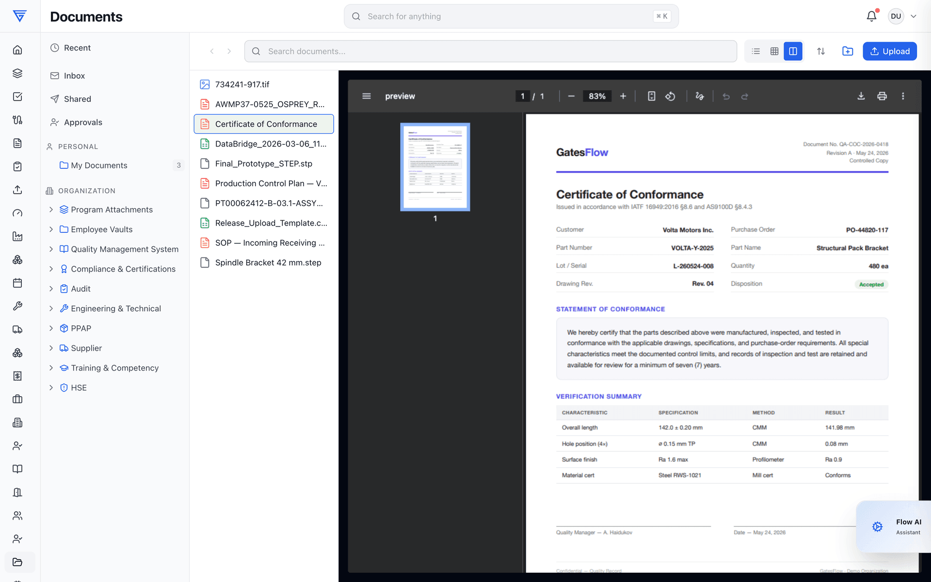 Document Control