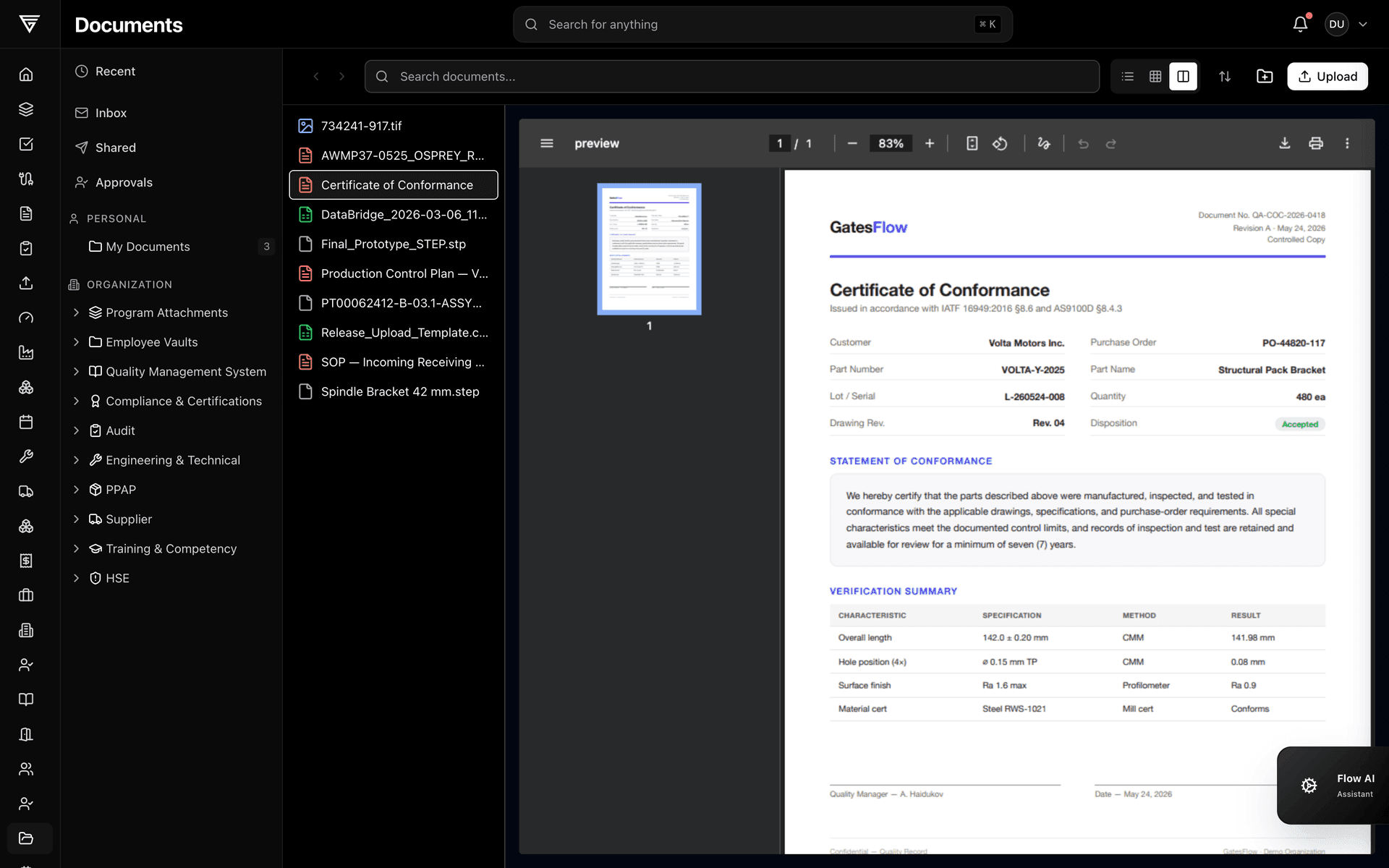 Document Control